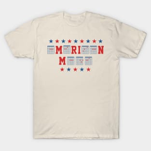 American Made - Guitar Chords T-Shirt